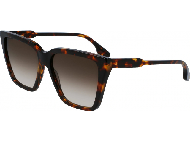 VICTORIA BECKHAM VB655S,  dark havana, gradient brown