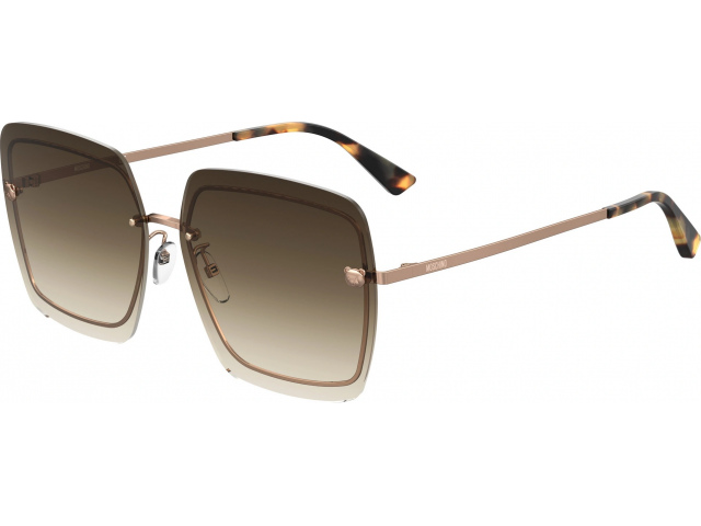 MOSCHINO MOS085/G/S 09Q, : BROWN, BROWN SF