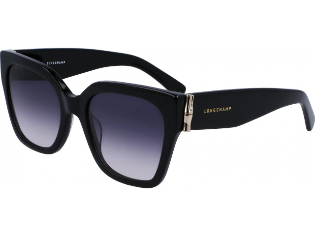 LONGCHAMP LO732S 001,  BLACK, GRADIENT GREY