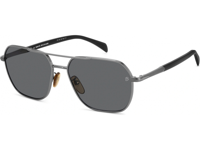 David Beckham DB 1128/G/S V81 Dark Ruthenium Black