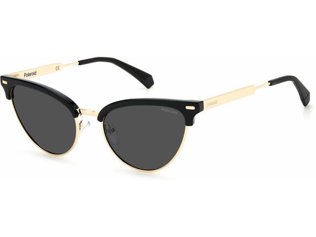 POLAROID PLD 4122/S 2M2,  BLK GOLD, GREY PZ