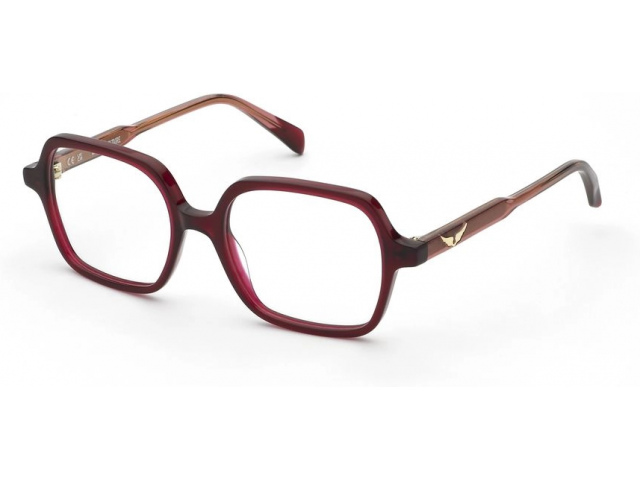ZADIG VOLTAIRE VZJ052 849,  SHINY OPLAINE RED, CLEAR