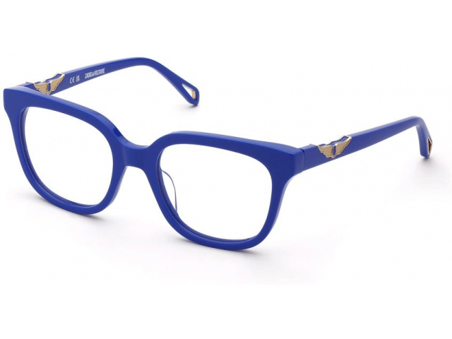 ZADIG VOLTAIRE VZV427 9GU,  SHINY FULL BLUE, CLEAR
