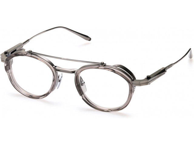 AKONI INFINITY BLK - TRT,  GREEN TORTOISE SWIRL - BLACK IRON W/DARK GREY, CLEAR LENSES