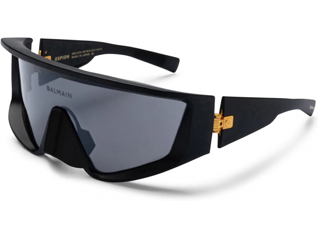 BALMAIN ESPION BLK - GLD,  BLACK - GOLD, DARK GREY - BLACK FLASH MIRROR