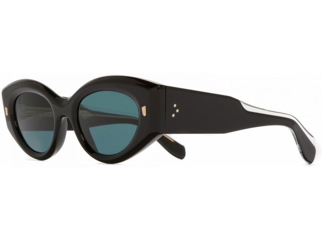 CUTLER GROSS CGSN-9317 01,  BLACK on CRYSTAL, TEAL