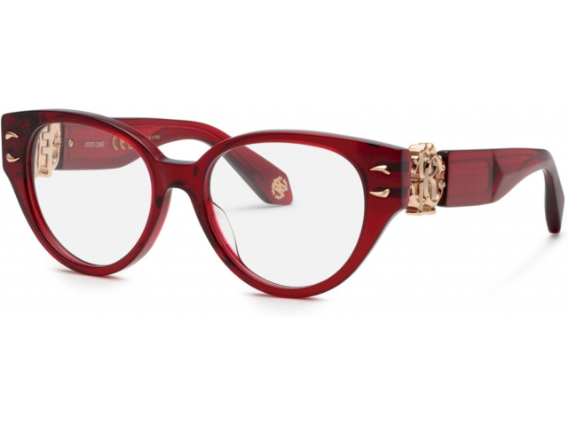 ROBERTO CAVALLI VRC076M 954,  SHINY TRANSP-DARK BORDEAUX, CLEAR