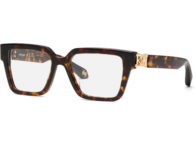ROBERTO CAVALLI VRC100 1AY,  SHINY DARK HAVANA, CLEAR
