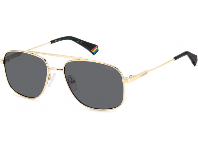 POLAROID PLD 6235/S/X 2F7 Gold Grey