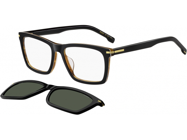    HUGO BOSS 1726/G/CS 05K BLACK STRIPED BROWN