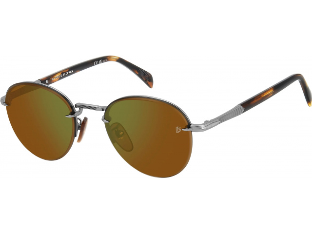 DAVID BECKHAM DB 1173/S 50L Matte Ruthenium Havana