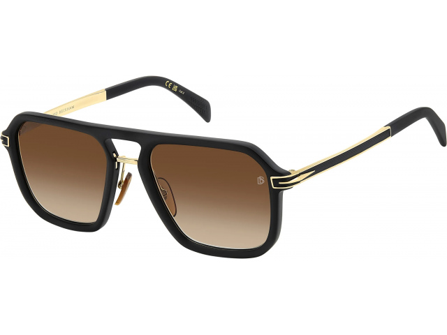 DAVID BECKHAM DB 7136/S I46 Matte Black Gold