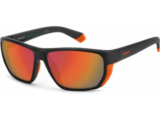 POLAROID PLD 7057/S RC2 Matte Black Orange