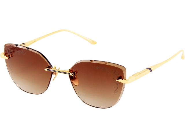 Leisure Society Emile 24K GOLD (Brown Gradient Lens)