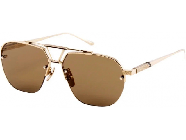 Leisure Society Lumiere 18K GOLD Brown Gradient Lens