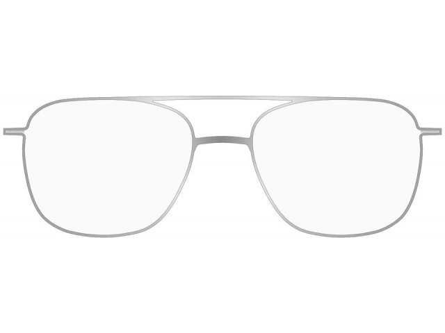 MONOGRAM MF003 SL/SL,  SILVER/SILVER, CLEAR