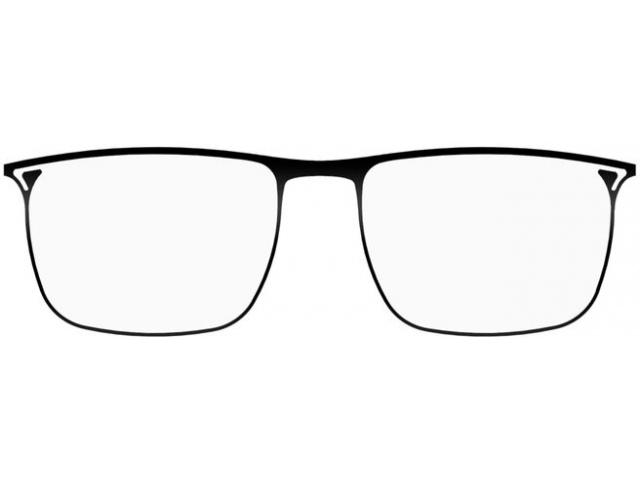 MONOGRAM MF023 BK/BK,  BLACK/BLACK, CLEAR