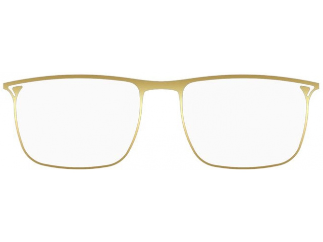 MONOGRAM MF023 GD/GD,  GOLD/GOLD, CLEAR