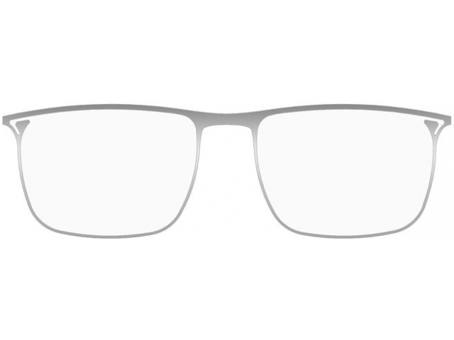 MONOGRAM MF023 SL/SL,  SILVER/SILVER, CLEAR