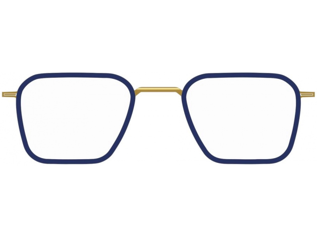 MONOGRAM MFR002 GD/BL,  GOLD/BLUE, CLEAR