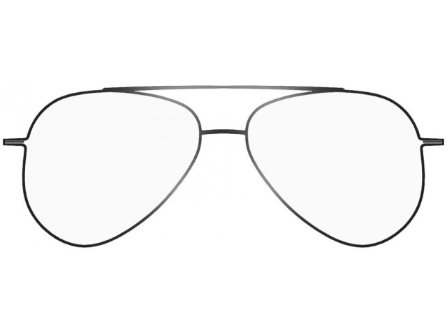 MONOGRAM MF009 BK/BK,  BLACK/BLACK, CLEAR