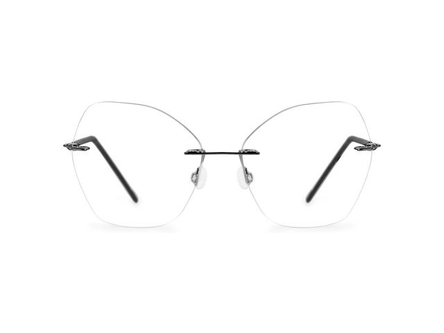 MONOGRAM CRLG207 BK,  BLACK, CLEAR