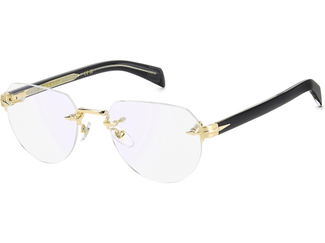DAVID BECKHAM DB 7145 RHL GOLD BLACK_
