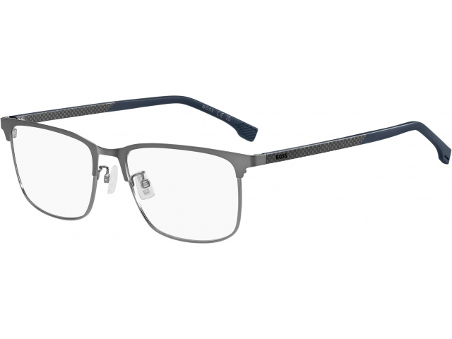 HUGO BOSS 1802/F V6D MATTE DARK RUTHENIUM BLUE