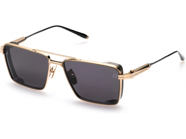AKONI SPRINT - A GLD - BLK,  Brushed 12k Gold, Dark Grey