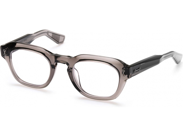 AKONI BLAZE GRY - BLK,  Crystal Dark Grey - Black Rhodium, CLEAR