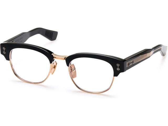 AKONI NEWTON BLK - GLD,  Black - Brushed 12k Gold, CLEAR