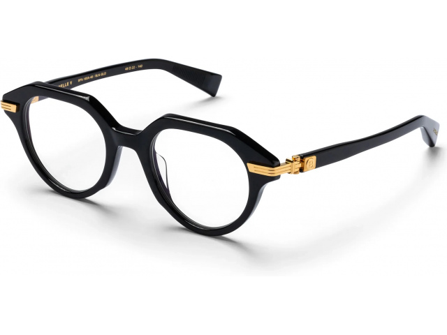 BALMAIN SENTINELLE - V BLK - GLD,  Black - 18k Gold, CLEAR