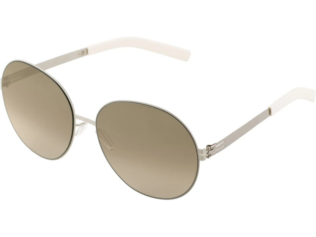 Ic! Berlin Jazz M. Off-White Pearl Ren-White Brown-Sand Mirrored Acetat