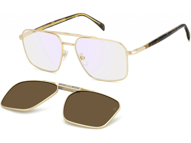    DAVID BECKHAM DB 1187/G/C 8SO MATTE GOLD HAVANA