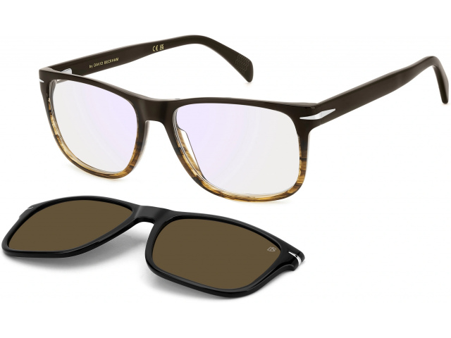 DAVID BECKHAM DB 1188/C 0MY BROWN SHADED BEIGE