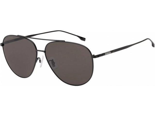 HUGO BOSS 1296/F/S 003, : MTT BLACK, GREY