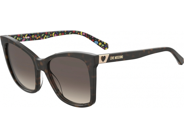 MOSCHINO LOVE MOL034/S 086, : HVN, BROWN SF