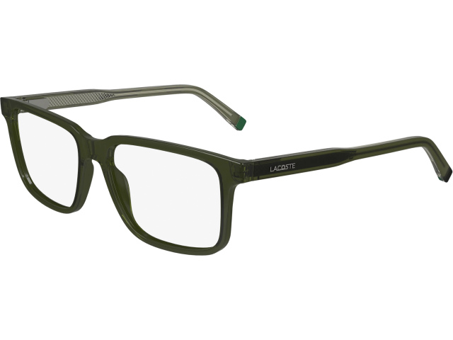LACOSTE L2946 275,  TRANSPARENT KHAKI, CLEAR
