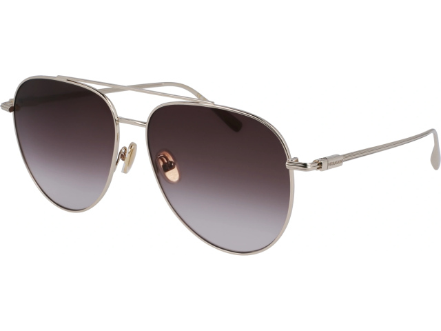 SALVATORE FERRAGAMO SF308S 703,  GOLD/BROWN GRADIENT, GRADIENT BROWN
