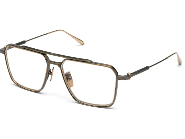 AKONI TELESTO GLD - GLD,  Antique 12k Gold - Brushed 12k Gold, CLEAR