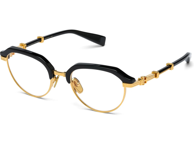 BALMAIN ADMIRAL BLK - GLD,  Black - 18k Gold, CLEAR