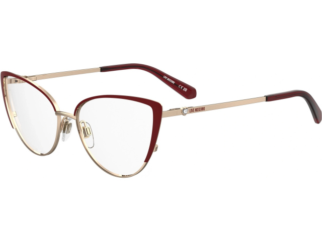 MOSCHINO LOVE MOL641 6K3 Burgundy Gold