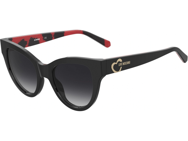 MOSCHINO LOVE MOL053/S UYY BK PTTRED