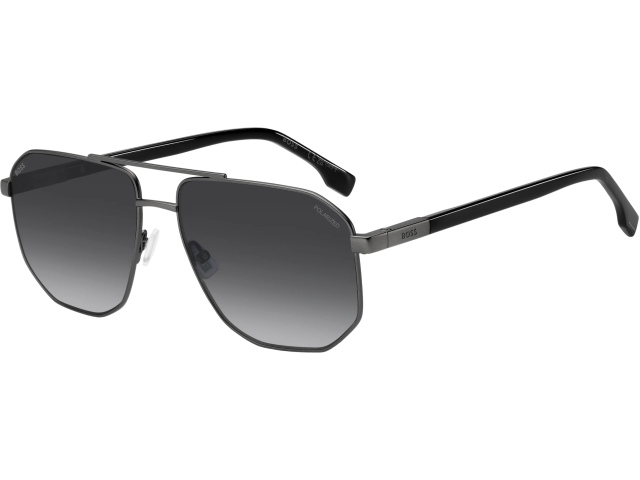 HUGO BOSS 1832/S R80 Matte Dark Ruthenium