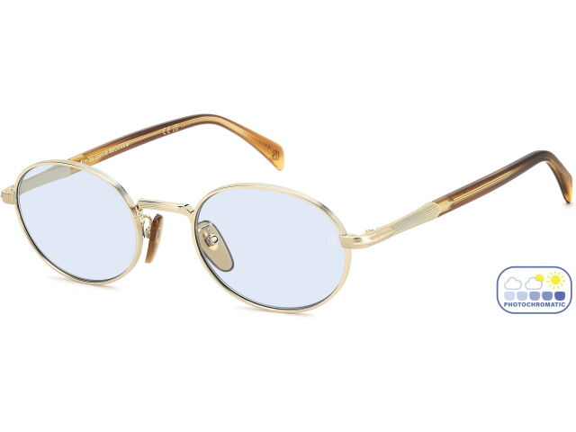 DAVID BECKHAM DB 1196/S T5U Gold Brown Horn