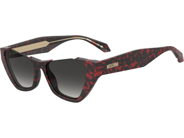 MOSCHINO MOS197/S 0UC Red Havana